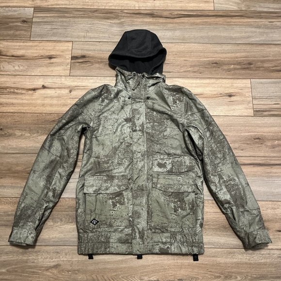 Special Blend Other - Men's Special Blend Revolver Snowboarding Jacket SMALL Hooded Full Zip Winter